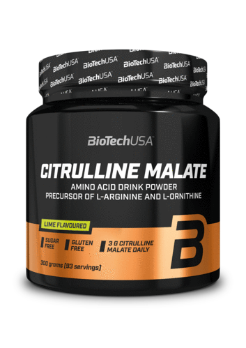 Аминокислоты BioTech Citrulline Malate Lime 300 г (2035759680)
