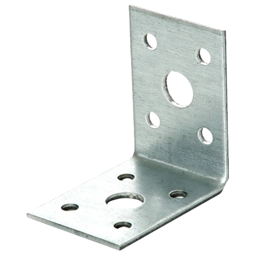 Угольник монтажный равносторонний металлический Apro L-образный 50х50х35х2 мм 10 шт. Серый (32163657)