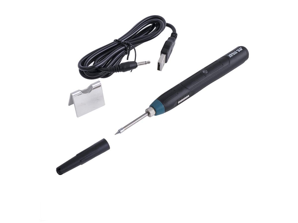 Паяльник USB быстрого нагрева YIHUA 947 9W 5V со сменным жалом Черный (168-31-176730)