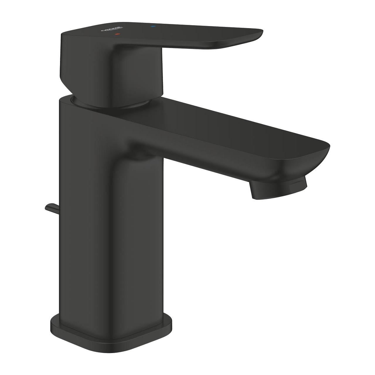 Смеситель для умывальника Grohe Cubeo S-Size однорычажный Черный матовый (1016942430) Смеситель для умывальника Grohe Cubeo S-Size однорычажный Черный матовый (1016942430)