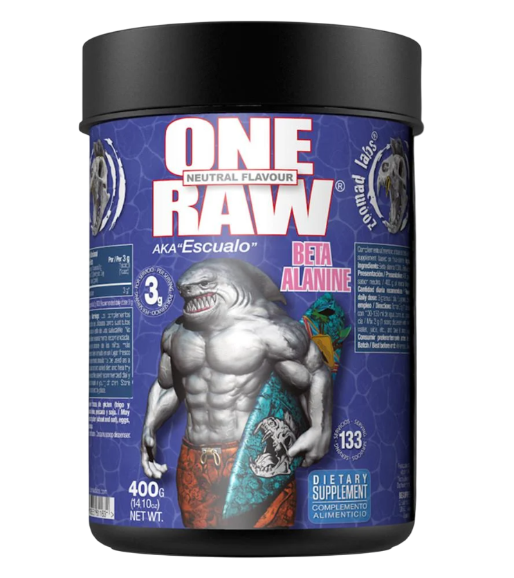 Аминокислота Zoomad Labs One Raw Beta Alanine Вишневая бомба 400 г (21167-02)