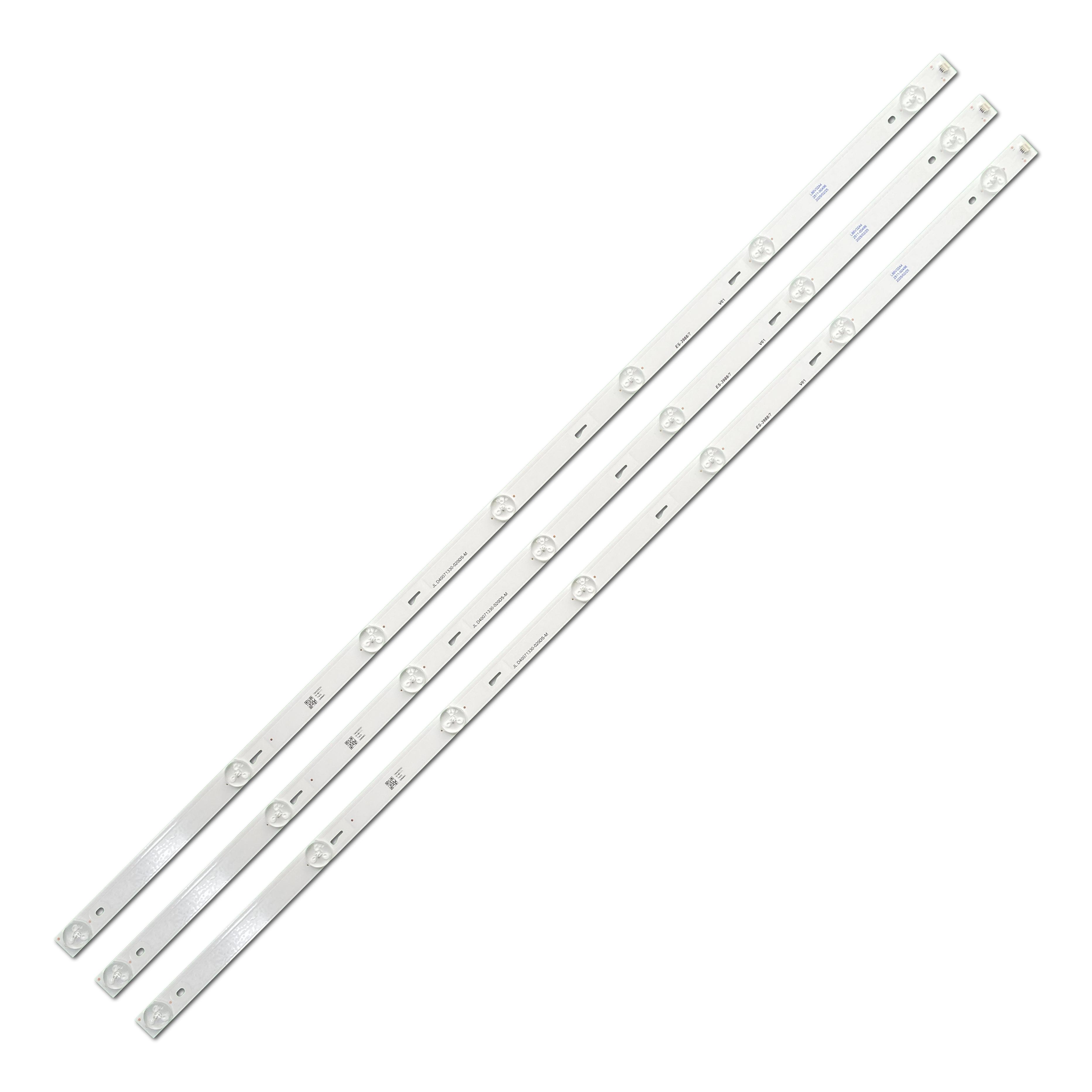 Комплект LED подсветки для TV JL.D40071330-020DS-M JL.D40071330-020AS-M 40E31 40" 3 шт. (ART-15259) Комплект LED подсветки для TV JL.D40071330-020DS-M JL.D40071330-020AS-M 40E31 40" 3 шт. (ART-15259)
