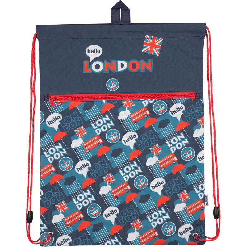 Сумка для обуви KITE Junior 49x36 см Синий (k18-601l-6)