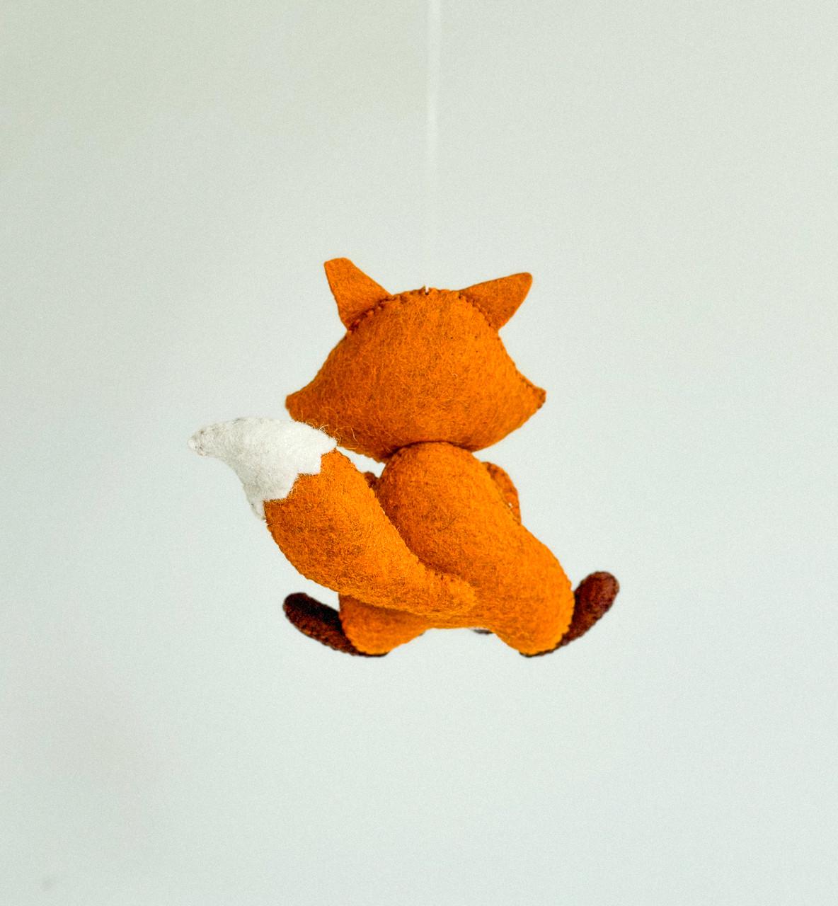 Іграшка з фетру ручної робота Лисичка (28857488) - фото 3 Іграшка з фетру ручної робота Лисичка (28857488) - фото 3