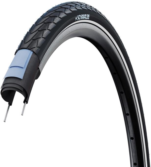 Покрышка Schwalbe 28x1.50 700x38C 40-622 MARATHON RACER RaceGuard B/B-SK+RT HS429 ADDIX 67EPI Green