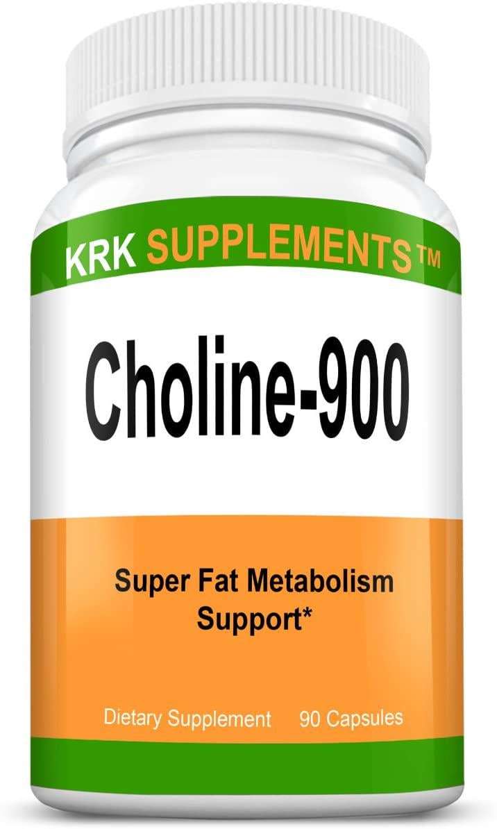 Витамины Choline Bitartrate 900 мг 90 капсул