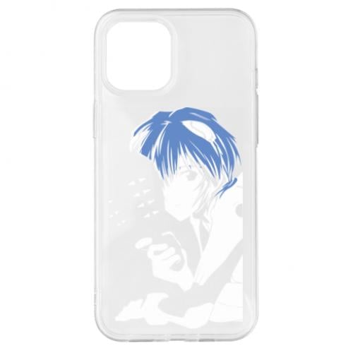 Чехол для iPhone 12 Pro Max Рей Аянами с маской (15307073-46-191387)