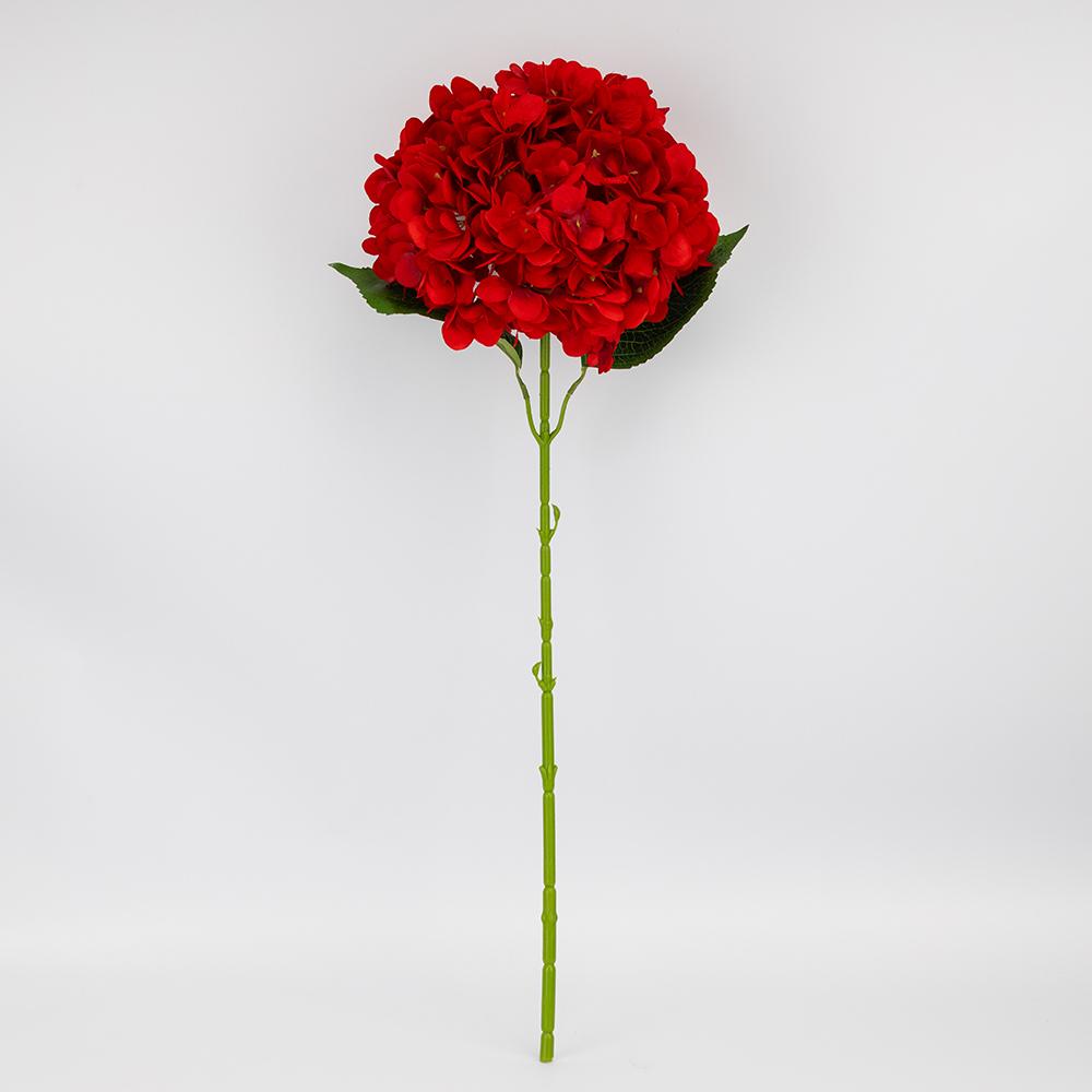 Искусственная гортензия 67 см Красный (2026-009/red)