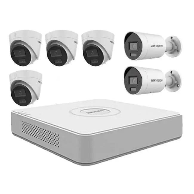 Комплект IP видеонаблюдения Hikvision KIT-DS0222