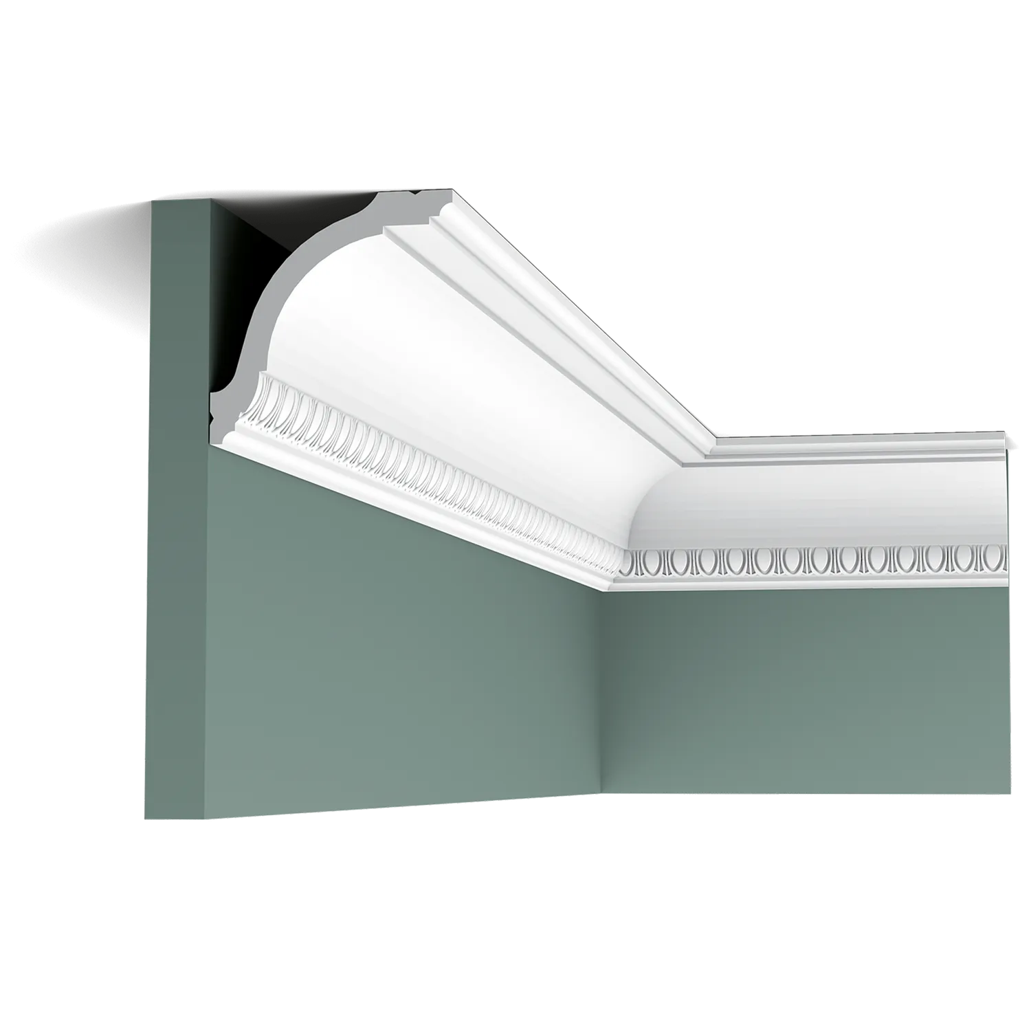 Карниз Orac Decor грунтованный 2000x94x94 мм (CX128)