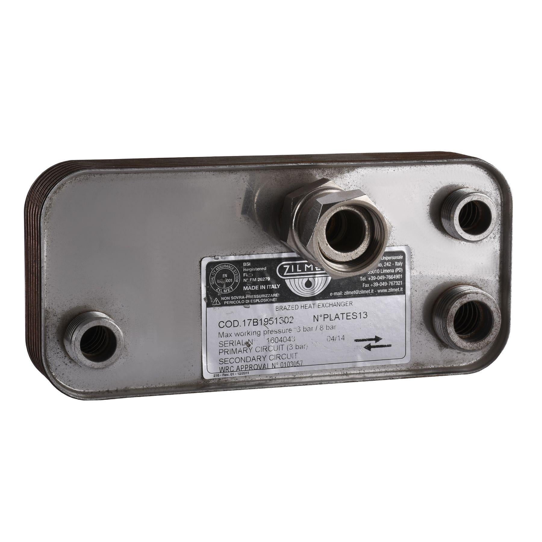 Теплообменник паянный Zilmet ZB195 13P 17B1951302 (000005920)