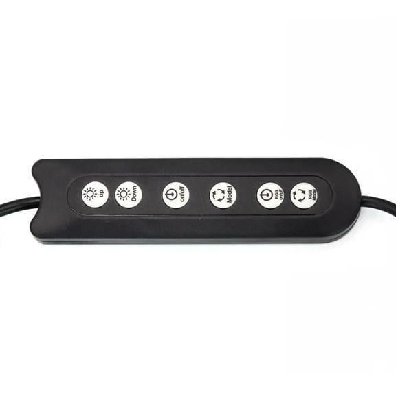 Кільцева LED лампа MJ-30 RGB кольорова на 25 Вт 30 см зі штативом та тримачем на USB - фото 5 Кільцева LED лампа MJ-30 RGB кольорова на 25 Вт 30 см зі штативом та тримачем на USB - фото 5