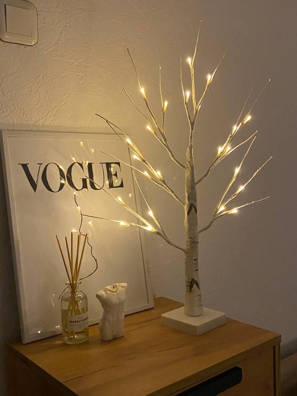 Світильник-дерево Берізка від USB та 3АА 60 см (1270) - фото 6