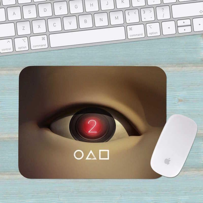 Коврик для мышок с принтом Squid Game 008 180х220х3 мм (2501723213)