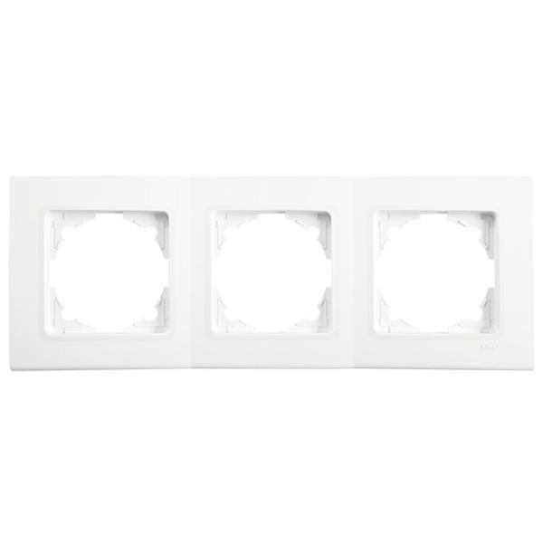 Рамка трехместная Viko Linnera Белый (00000012553) Рамка трехместная Viko Linnera Белый (00000012553)