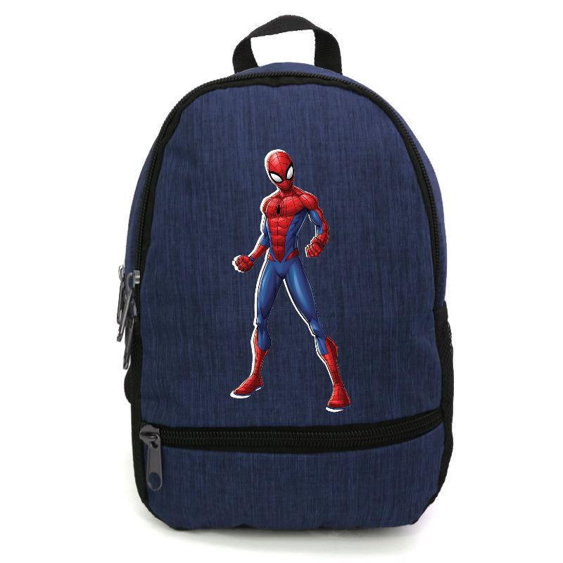 Школьный рюкзак подростковый Cappuccino Toys с принтом Spiderman-001 12,5 л Синий (1558626677)