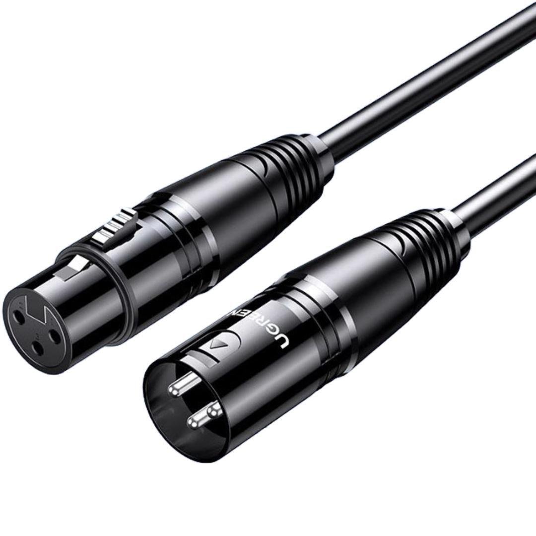 Аудиокабель XLR UGREEN AV130 5 м Черный (20712)
