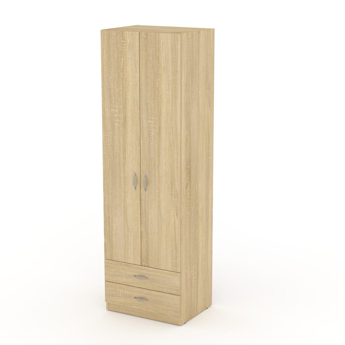 Шкаф распашной с ящиками Компанит Шкаф-12 Сонома