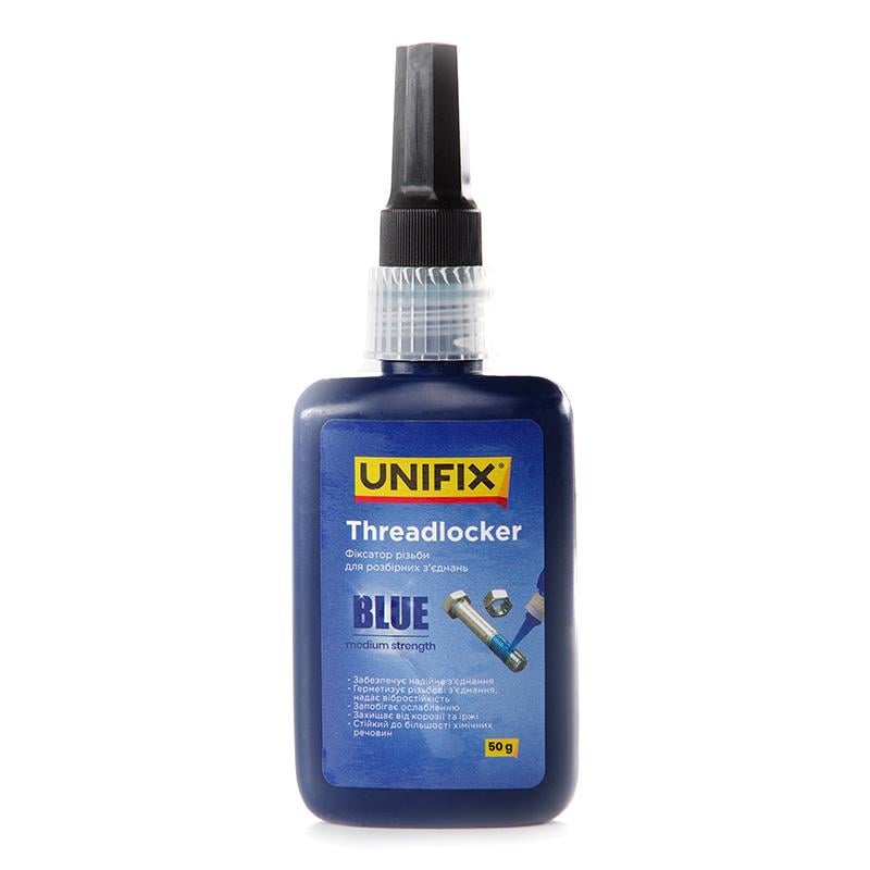 Фіксатор різьби Unifix для розбірних з'єднань 50 г Синій (940024)