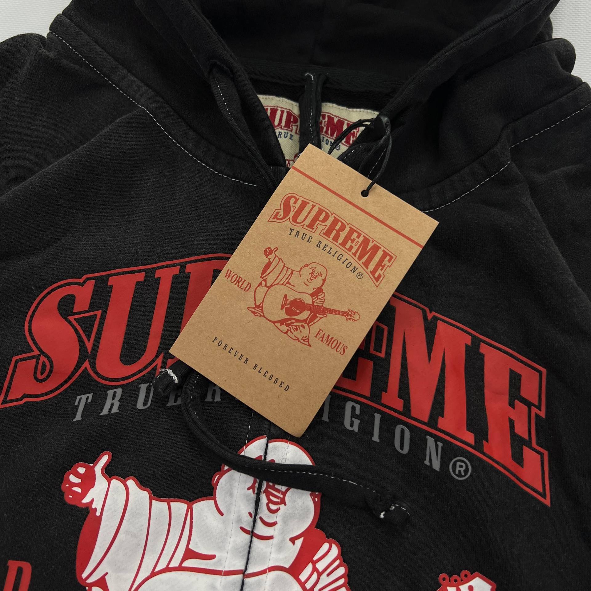 Худі-зіп SupremeхTrue Religion S Black (549103881) - фото 6 Худі-зіп SupremeхTrue Religion S Black (549103881) - фото 6