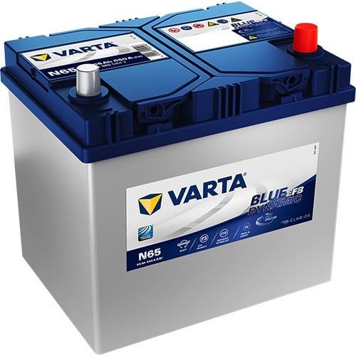 Аккумулятор Varta Dynamic EFB N65 565501065 65Ah Blue