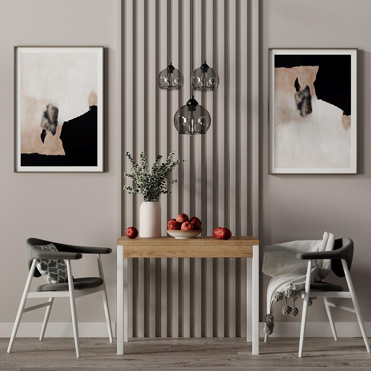 Обеденный стол-трансформер Lunch 900x765x600 мм Дуб крафт золотой/Белый (GATB19120000010) - фото 4 Обеденный стол-трансформер Lunch 900x765x600 мм Дуб крафт золотой/Белый (GATB19120000010) - фото 4