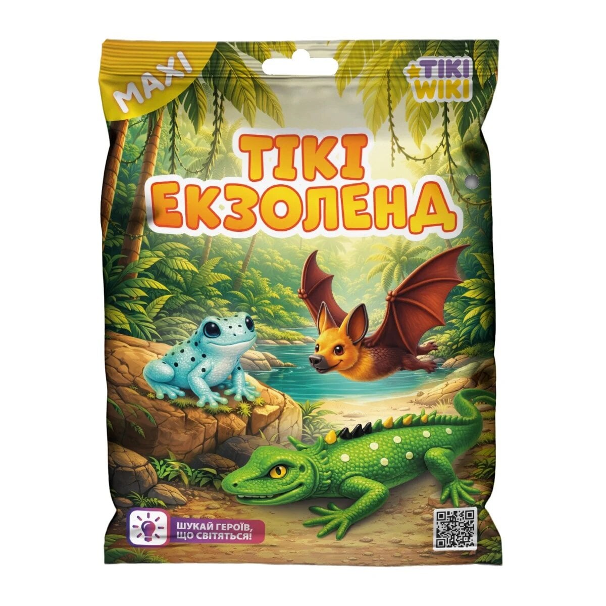 Стретч-іграшка у вигляді екзотичної тварини Tiki Wiki Тікі Екзоленд (SQ144)