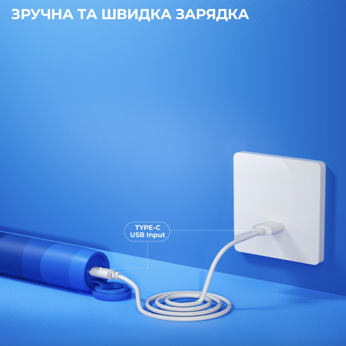 Електрична зубна щітка Oclean Flow Sonic Electric Toothbrush Blue (699) - фото 5 Електрична зубна щітка Oclean Flow Sonic Electric Toothbrush Blue (699) - фото 5