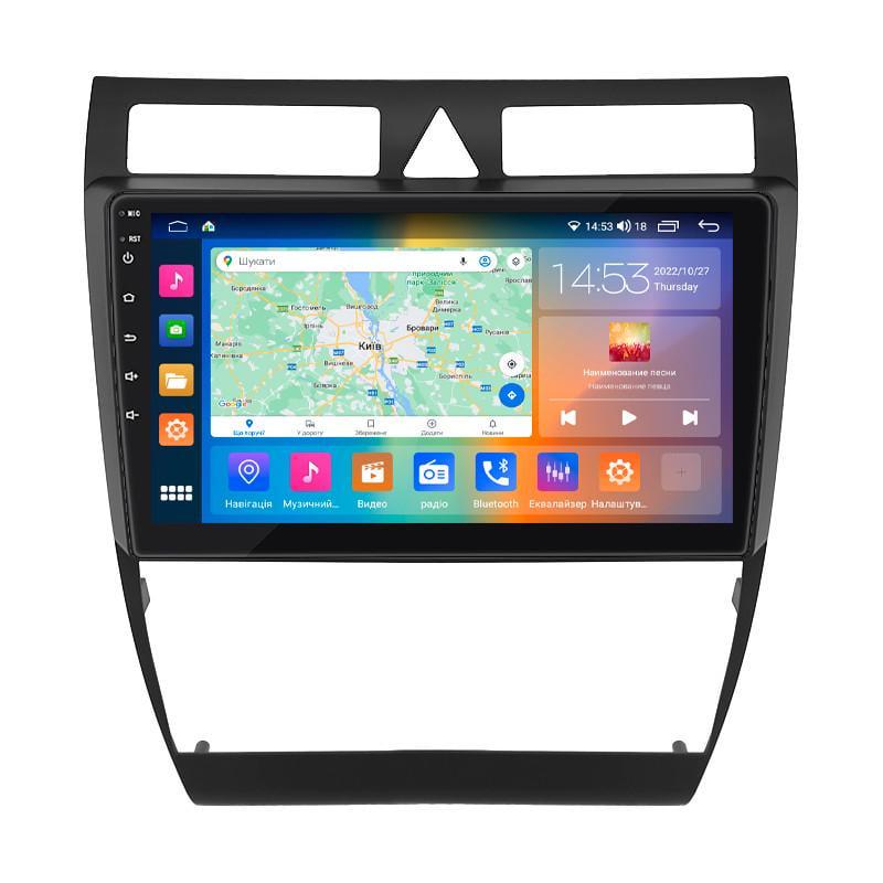 Автомагнитола штатная Lesko для Audi RS 6 I C5 2002-2006 9" 2/32Gb CarPlay 4G Wi-Fi GPS Prime MOB