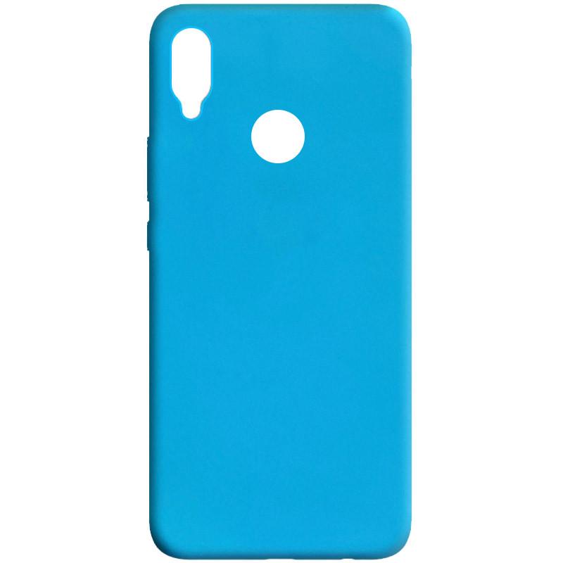 Противоударный Силиконовый Чехол Candy для Xiaomi Redmi Note 7 / Note 7 Pro / Note 7s Голубой