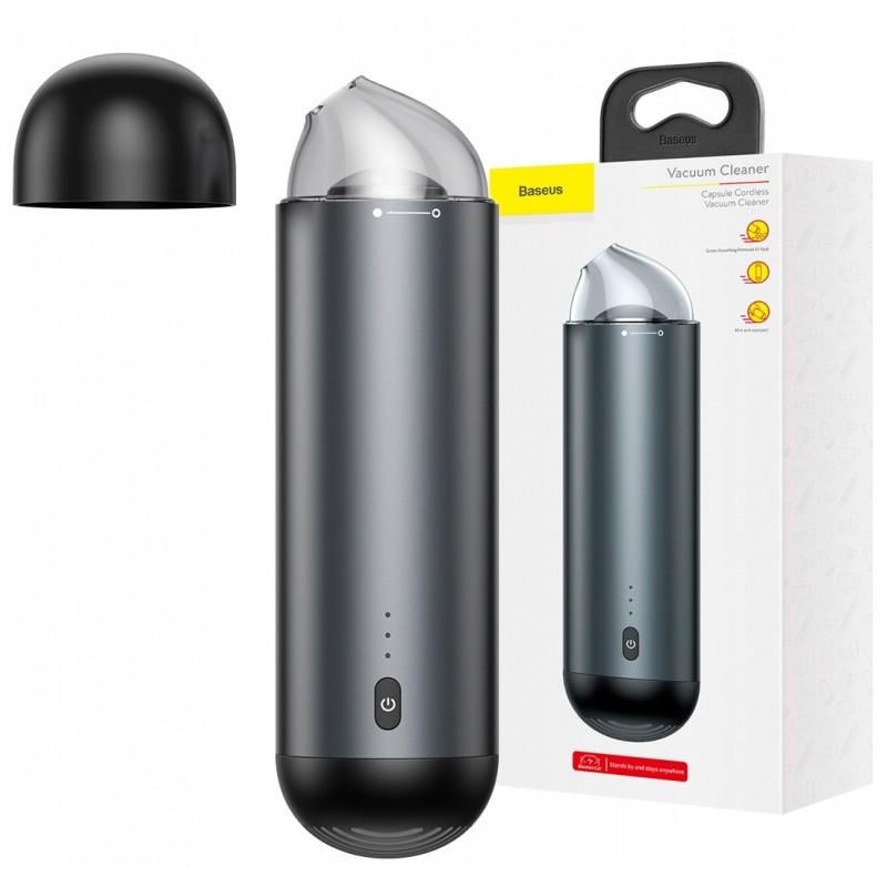 Автомобільний пилосмок Baseus Capsule Cordless Vacuum Cleaner Чорний (45748)