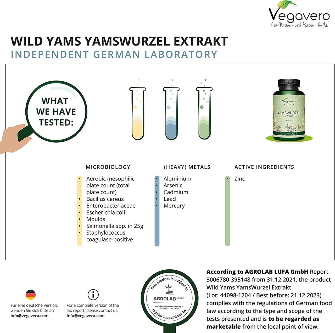 Витамины для иммунитета Vegavero Корень ямса 1440 мг 120 капс. (50094234v) - фото 4 Витамины для иммунитета Vegavero Корень ямса 1440 мг 120 капс. (50094234v) - фото 4