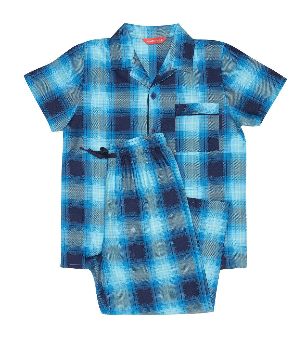 Пижама для мальчика CYBERJAMMIES Elliot 6536 6-7 лет 122 см в клетку Ярко-синий (ZIK0000025681)