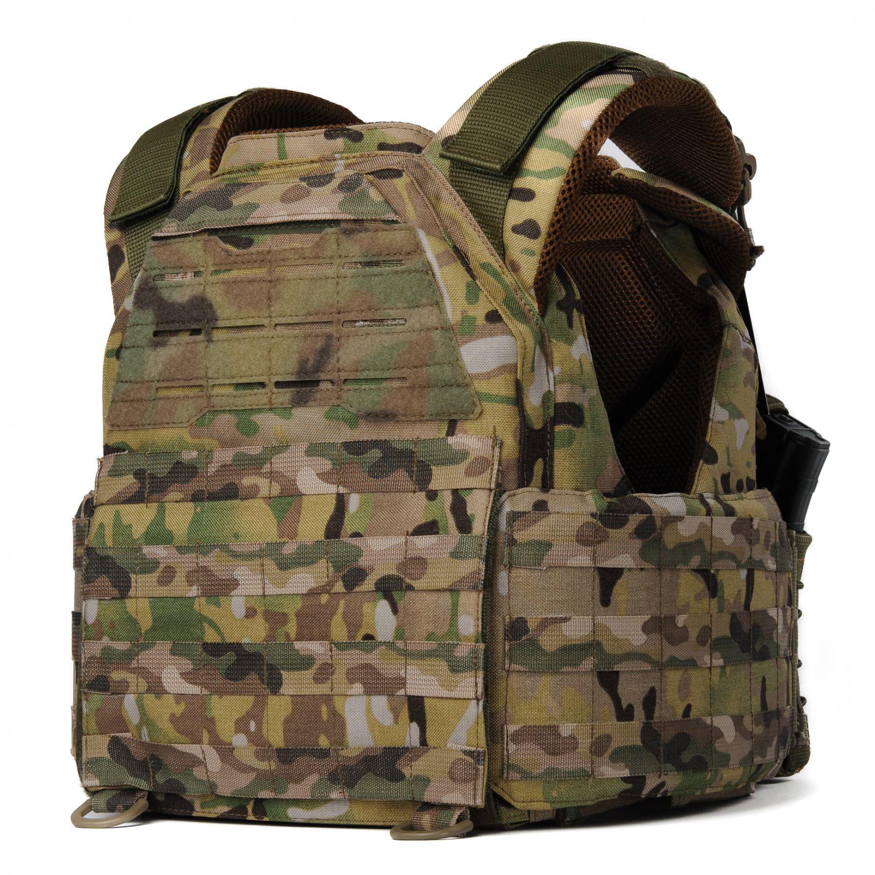 Плитоноска женская Warmor gen3 FL for Ladies С подсумками под магазины АК и быстрым боковым и верхним сбросом без плит Мультикам - фото 4