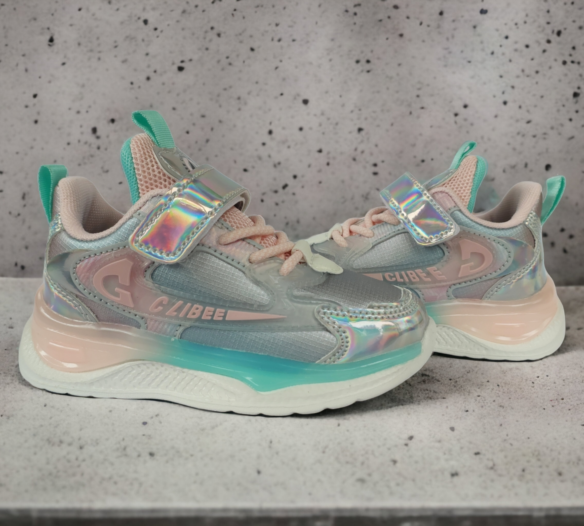 Кроссовки Clibee 913PS р. 28 Серебрянный - фото 2 Кроссовки Clibee 913PS р. 28 Серебрянный - фото 2