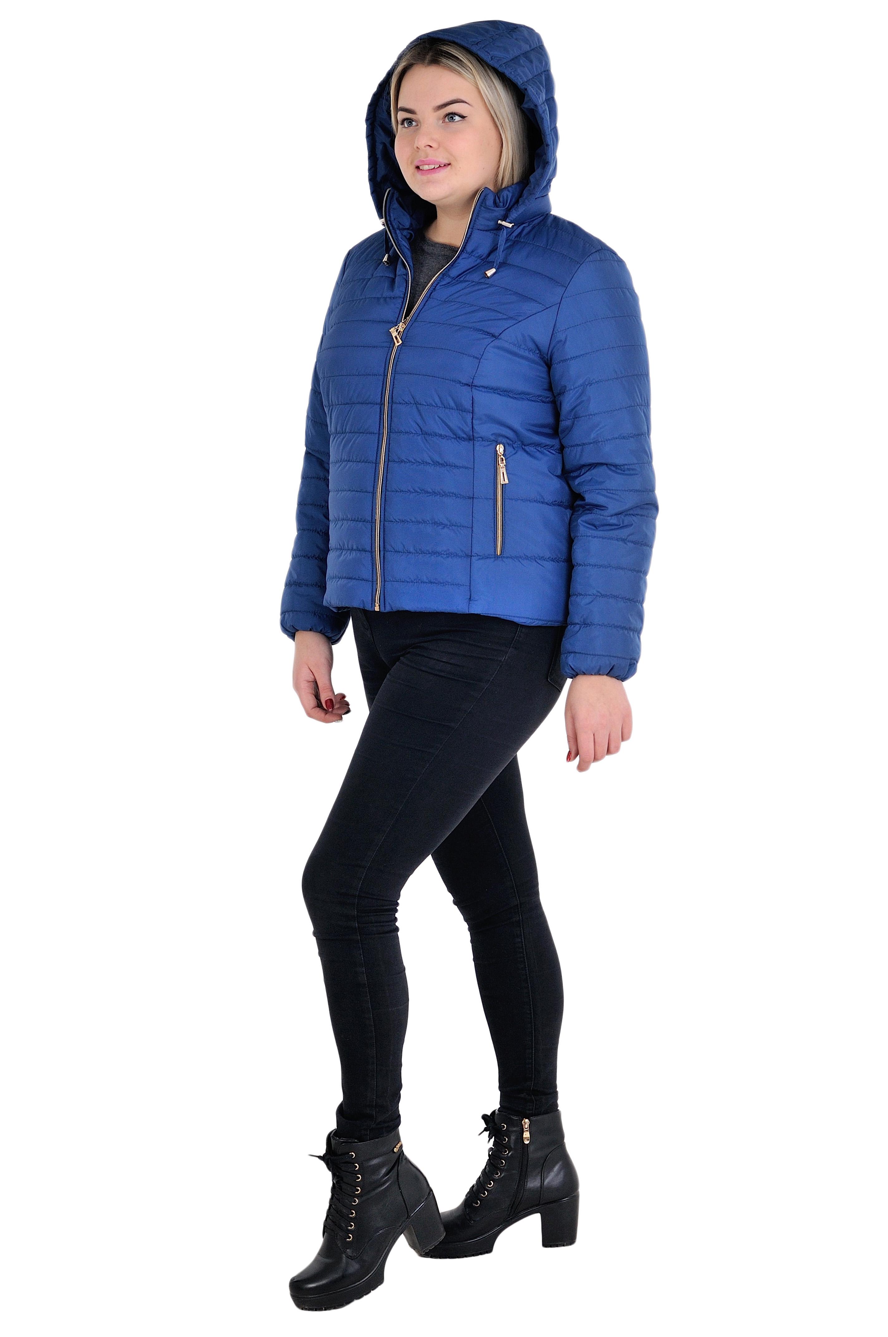 Куртка женская Fashions Женевьева р. 54 Синий (0240-бр-мк)