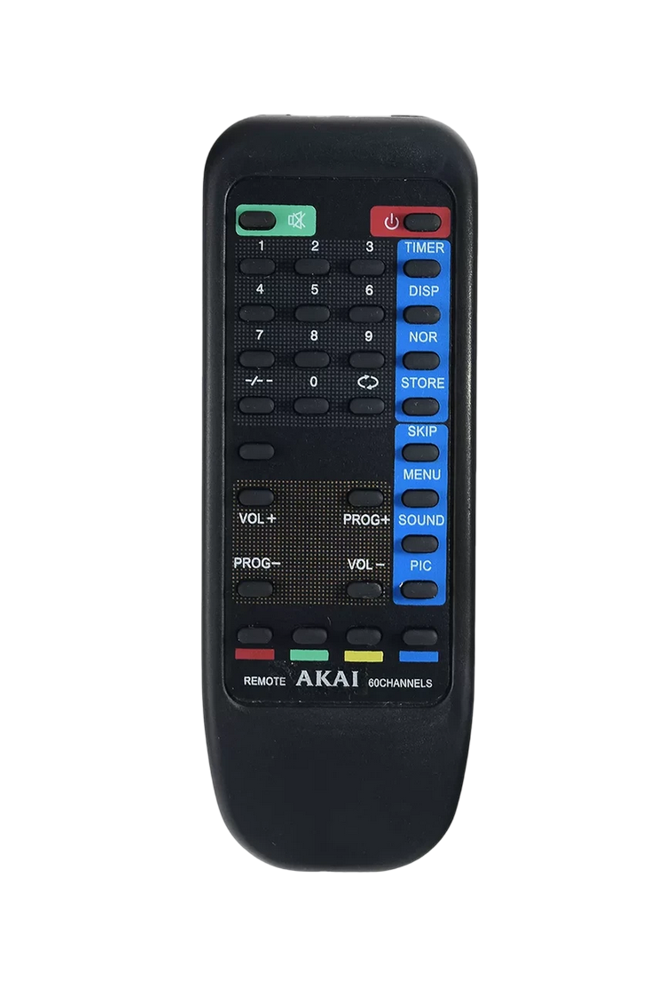 Пульт для телевизора Akai 60CHANNELS (1676010784)