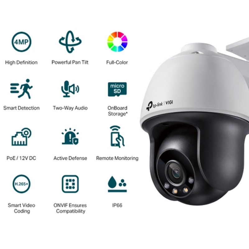 Камера видеонаблюдения TP-LINK VIGI C540 4 мм 4 MP PTZ Wi-Fi (tf5772) - фото 3