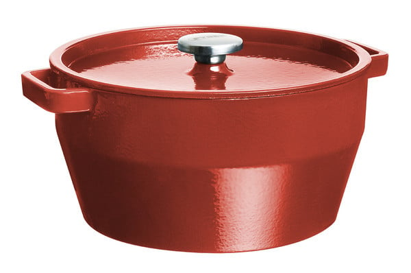 Кастрюля Pyrex Slow Cook чугун 6,3 л 28 см Red (SC5AC28)