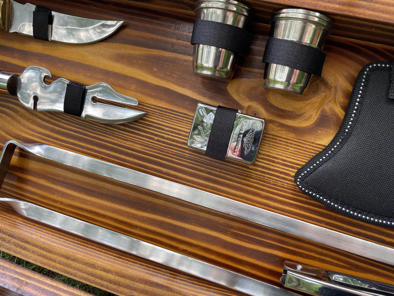 Кейс-столик Гриль Elite подарунковий (11289791) - фото 5 Кейс-столик Гриль Elite подарунковий (11289791) - фото 5