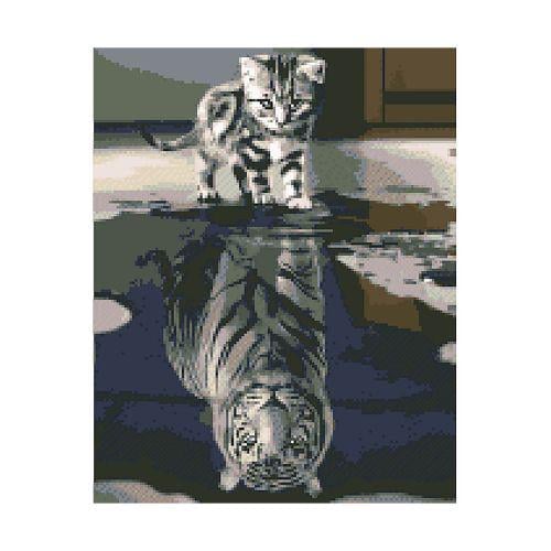 Алмазная мозаика FA40802 Сила духа 40x50 см
