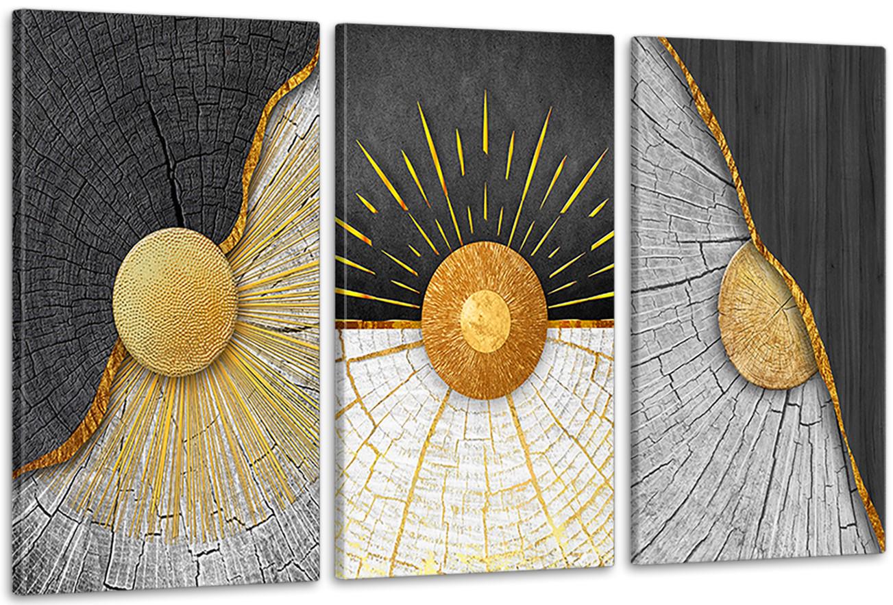 Картина модульна у вітальню/спальню Абстракція 100х150 см (ART-168_3A)