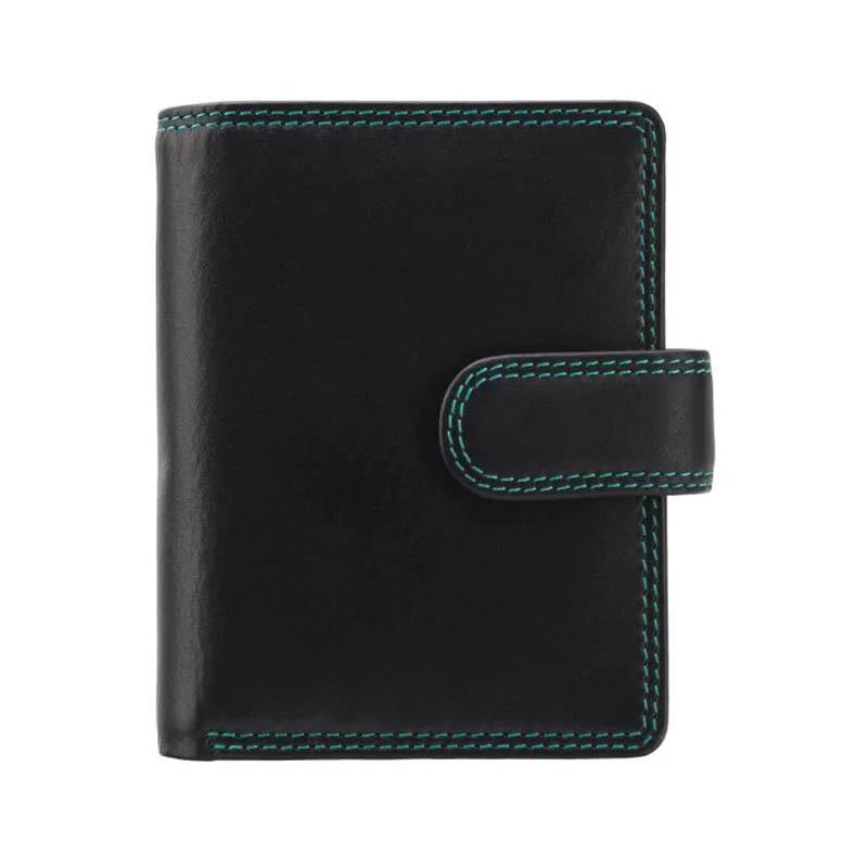 Кошелек женский кожаный Visconti Bali Black/Rhumba (RB40 BLK/RHUMBA)