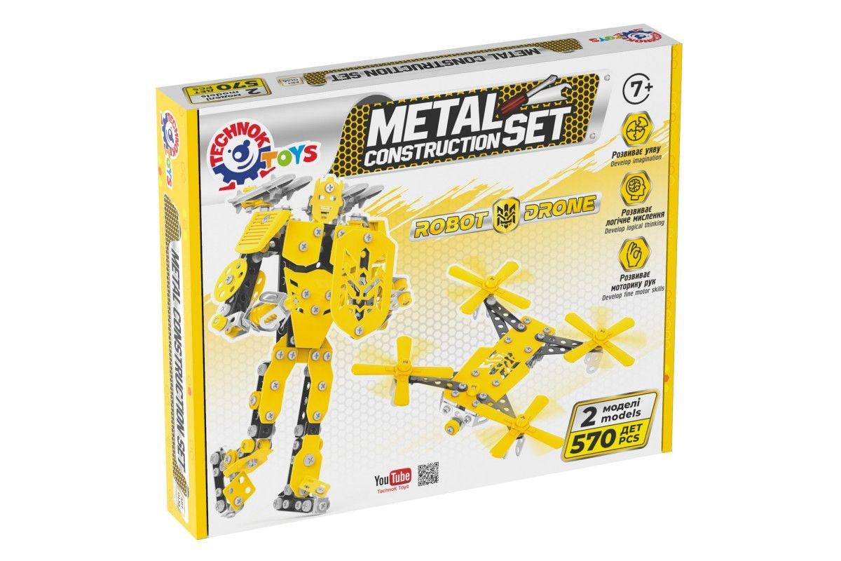 Конструктор ТехноК металлический (0136)