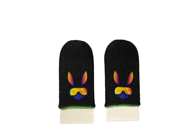 Напальчники сенсорные для игр в CoD Sarawolf 2 шт. Зеленый (356519301)