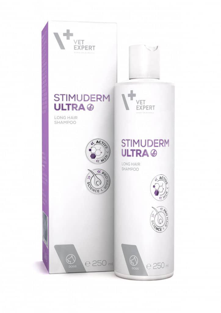 Шампунь Vet Expert Stimuderm Ultra при выпадении шерсти у длинношерстных собак 250 мл