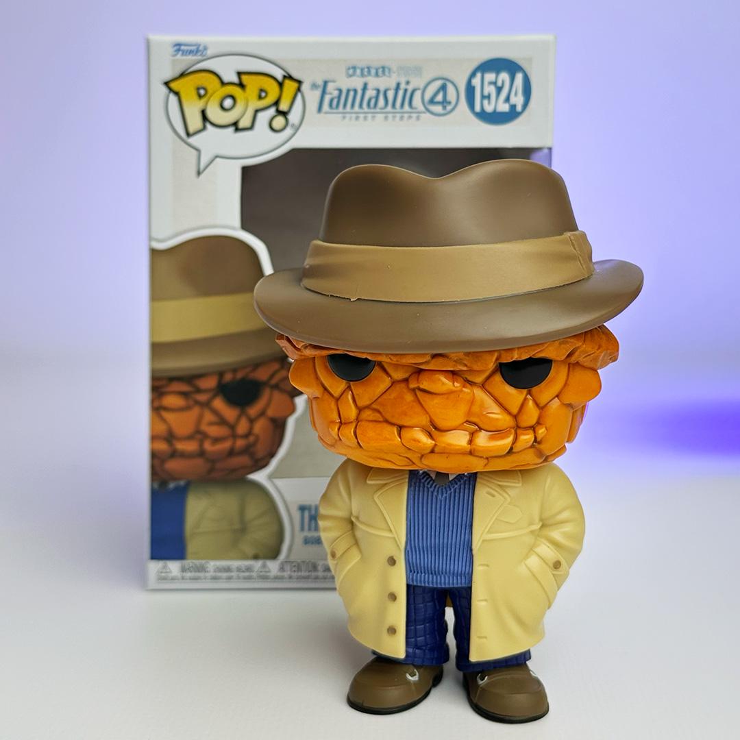 Фігурка Funko POP The Fantastic 4 The Thing Thench Coat (84911)