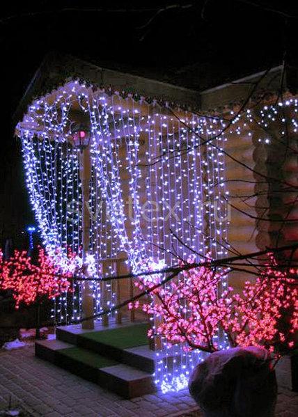 Гірлянда штора вулична 3х2 м 480 LED Холодний білий (1518249760)