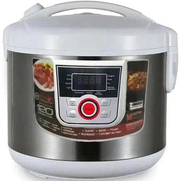 Мультиварка Domotec MS 7727 антипригарна чаша 900 Вт 5 л Білий (ML-05113)