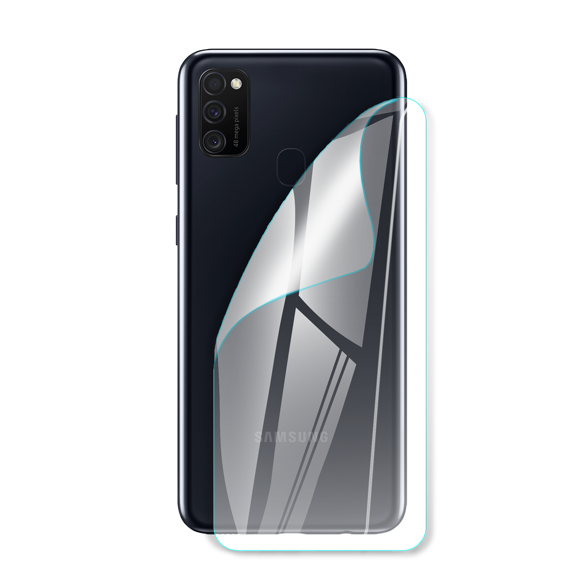 Защитная полиуретанова глянцевая пленка Simple Armor на корпус смартфона Samsung Galaxy M22 (PF-S02CSG-001-055)